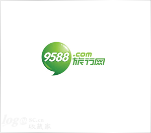 9558旅行网logo设计欣赏