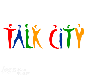 TalkCity标志设计欣赏