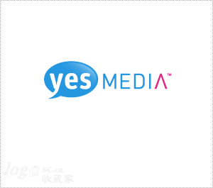 yes media标志设计欣赏