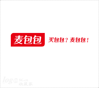 麦包包logo设计欣赏