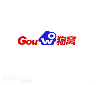 gouwo 狗窝logo设计欣赏