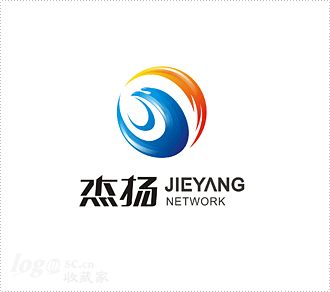 杰扬网络logo设计欣赏