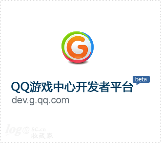 QQ游戏中心logo标志设计欣赏