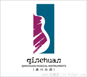 秦川乐器logo设计欣赏