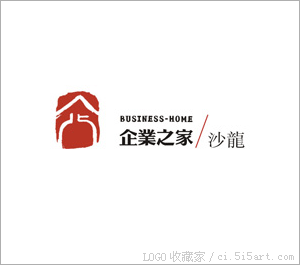 企业之家沙龙logo设计欣赏