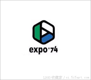 1974年美国斯波坎世博会logo设计欣赏