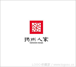 扬州人家logo设计欣赏