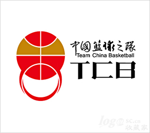 中国篮球之队形象logo设计欣赏