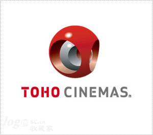 东宝影院TOHO CINEMAS标志设计欣赏