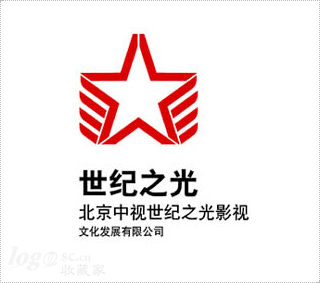 北京世纪之光影视中心logo设计欣赏