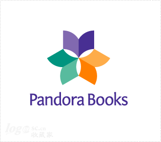 潘多拉书籍 pandora books标志设计欣赏