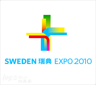 上海世博会瑞典参展标志logo设计欣赏
