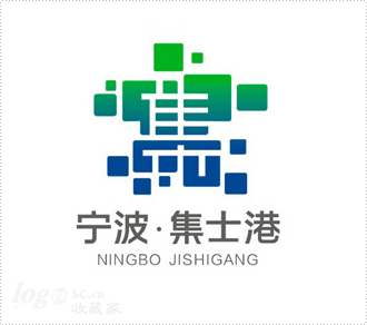 集士港卫星城logo设计欣赏