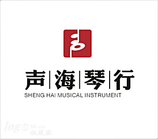 声海琴行logo设计欣赏