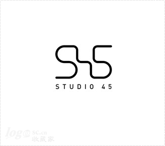 45工作室logo设计欣赏