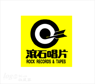 滚石唱片logo设计欣赏