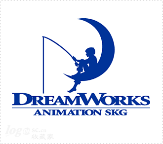 梦工厂 DreamWorks标志设计欣赏