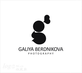 GB摄影logo设计欣赏