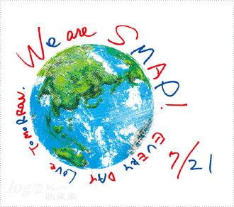 WE ARE SMAP!标志设计欣赏