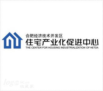 住宅产业化促进中心logo设计欣赏