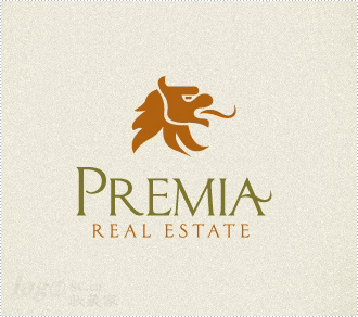 Premia Real 房地产logo设计欣赏