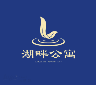 湖畔公寓logo设计欣赏