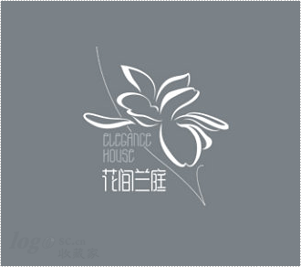 花间兰庭logo设计欣赏