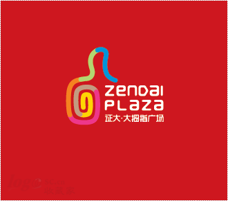 青岛大拇指广场logo设计欣赏