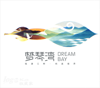 梦琴湾logo设计欣赏