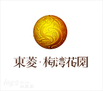 东菱 梅湾花园logo设计欣赏