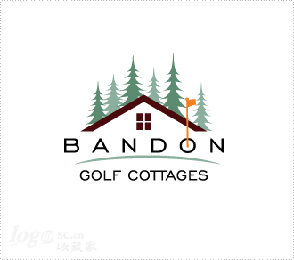 班敦金别墅 Bandon Gold Cottages标志设计欣赏