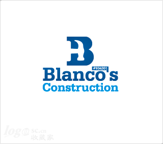 Blancos construction标志设计欣赏