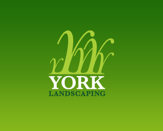 York Landscaping标志设计欣赏