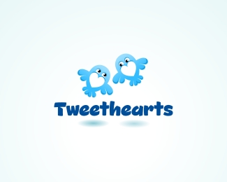 Tweethearts标志设计欣赏