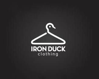 Iron Duck Clothing标志设计欣赏