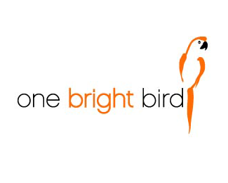 one bright bird标志设计欣赏