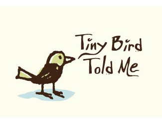 Tiny Bird Told Me标志设计欣赏