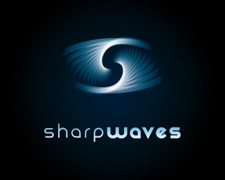 sharpwaves by KrystanS -brandstack精选logo欣赏