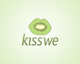 kisswe标志设计欣赏