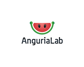 AnguriaLab标志设计欣赏