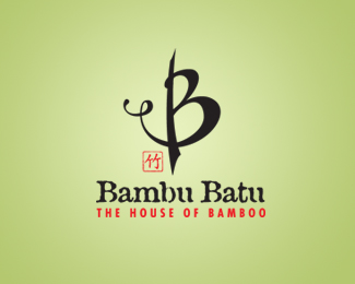 Bambu Batu标志设计欣赏