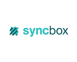 国外logo设计欣赏-syncbox