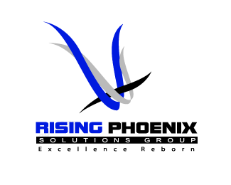 rising phoenix 网络公司 标志设计欣赏