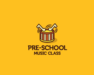 儿童音乐团体logo设计欣赏