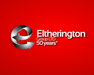 eltherington 50周年logo设计欣赏