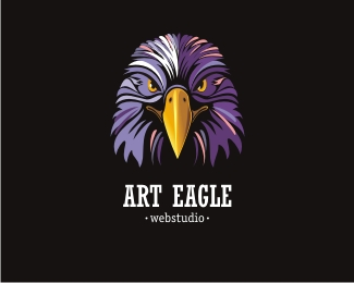 鹰-网页设计工作室logo设计欣赏