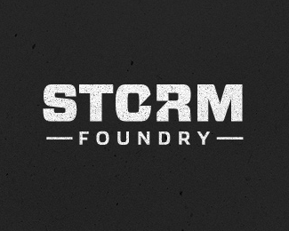 Storm Foundry logo design标志设计欣赏