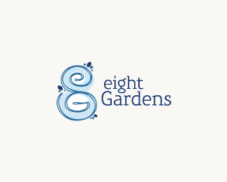 eight Gardens标志设计欣赏
