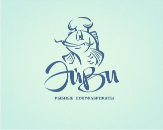 鱼产品商贸公司logo设计欣赏