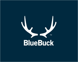 Blue Buck 蓝色雄鹿-伦敦男性内衣品牌标志设计欣赏